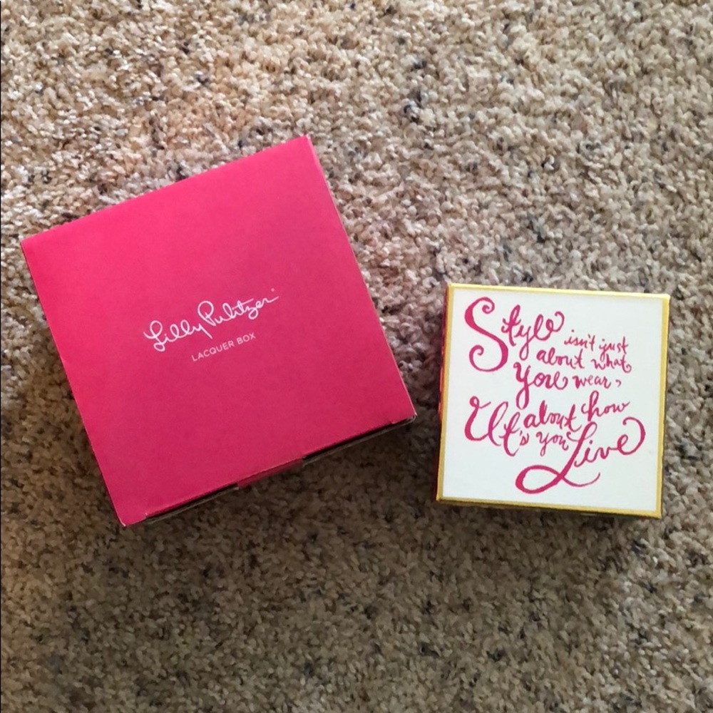Lilly Pulitzer Lacquer Box
